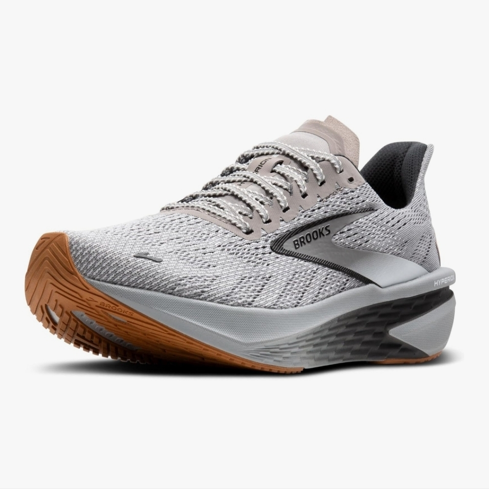 Brooks Women’s Hyperion 2 Neutral Running Shoe 11M - Alloy/Bright White/Black